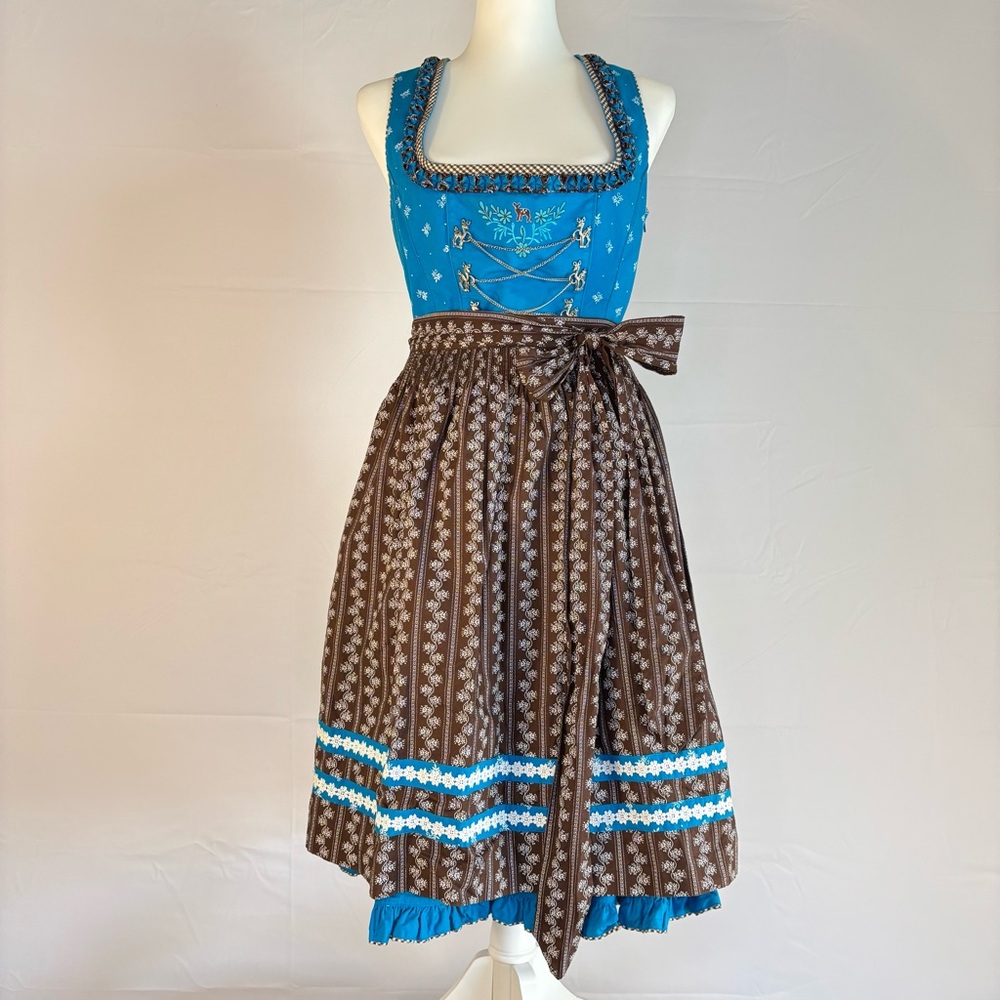 Authentic German Dirndl Dress – Country Line Size ~12 (US) | Oktoberfest